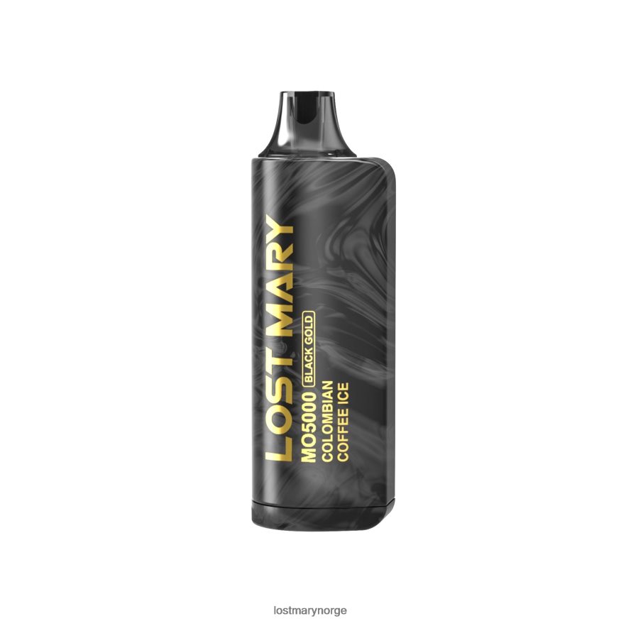 LOST MARY mo5000 sort gull engangs 10ml colombiansk kaffe 600D602 | JNR Vape Norge