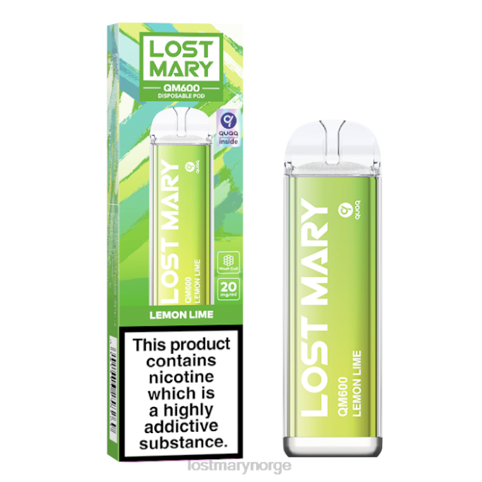 LOST MARY Online Store - tapt mary qm600 engangsvape sitron lime RB2V168