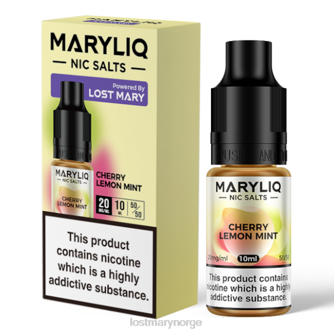 LOST MARY Flavours - tapte maryliq nic salter - 10ml kirsebær RB2V209
