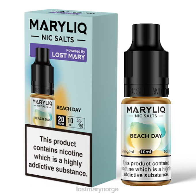 LOST MARY Sale - tapte maryliq nic salter - 10ml stranddag RB2V206