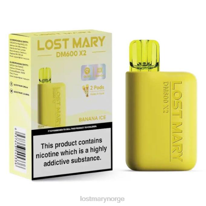 LOST MARY Online - lost mary dm600 x2 engangsvape bananis RB2V187
