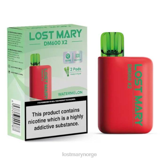 LOST MARY Vape - lost mary dm600 x2 engangsvape vannmelon RB2V200